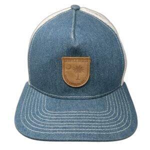 Essencial Caps Trucker Hat Blue One Size Myrtle Beach South Carolina Mesh Back